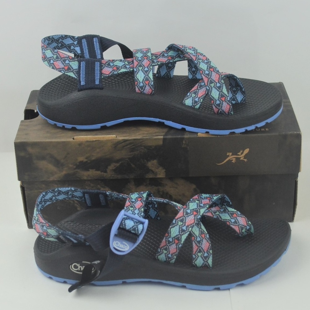 Chaco  Women's Z/CLOUD 2 Sport Sandals Blue NWB